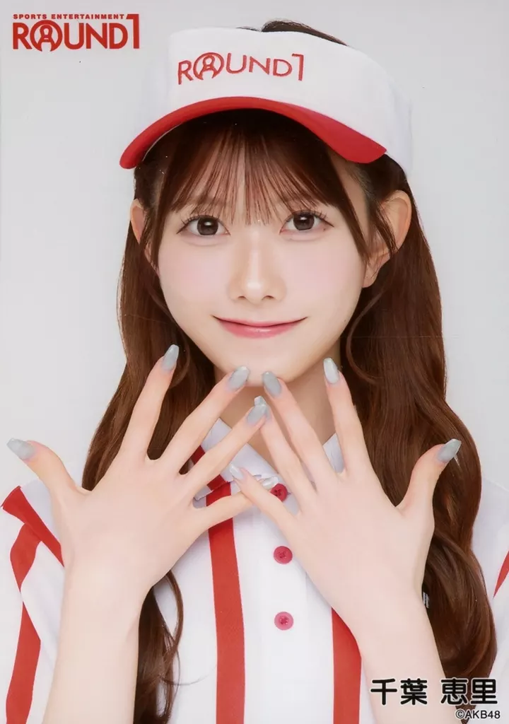 AKB48/千葉恵里/バストアップ/AKB48×ラウンドワン コラボランダム生写真