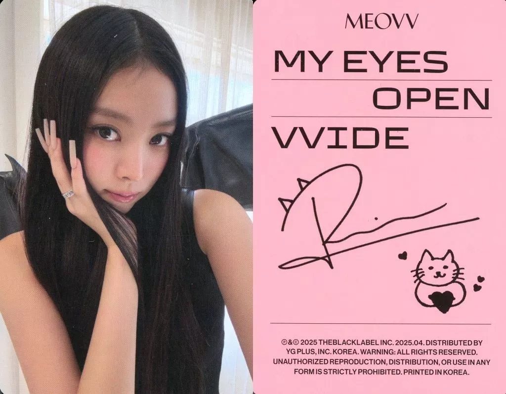MEOVV アルバム リミテッドバージョン　ナリン　サイン入り　テレカ MEOVV - MY EYES OPEN VVIDE [KPOP NARA EXCLUSIVE] [US] – Kpop Nara