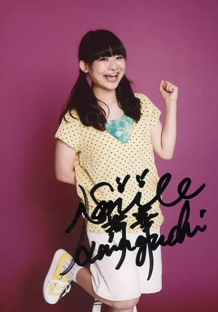 ☆河口舞華/直筆サイン入り/舞台「現代版 若草物語」生写真