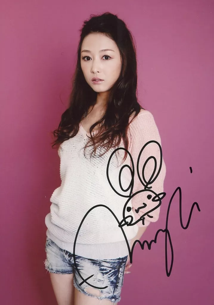 ☆杏さゆり/直筆サイン入り/舞台「現代版 若草物語」生写真