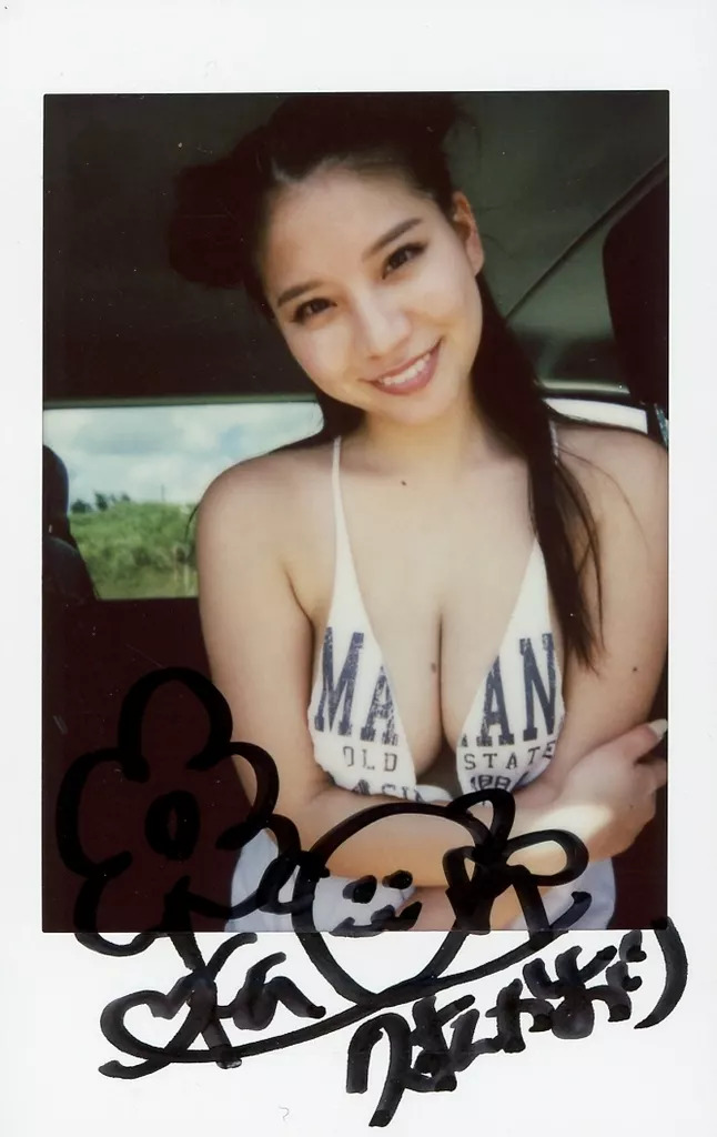 ☆久松かおり/直筆サイン入り/DVD「ラストシーン」生チェキ