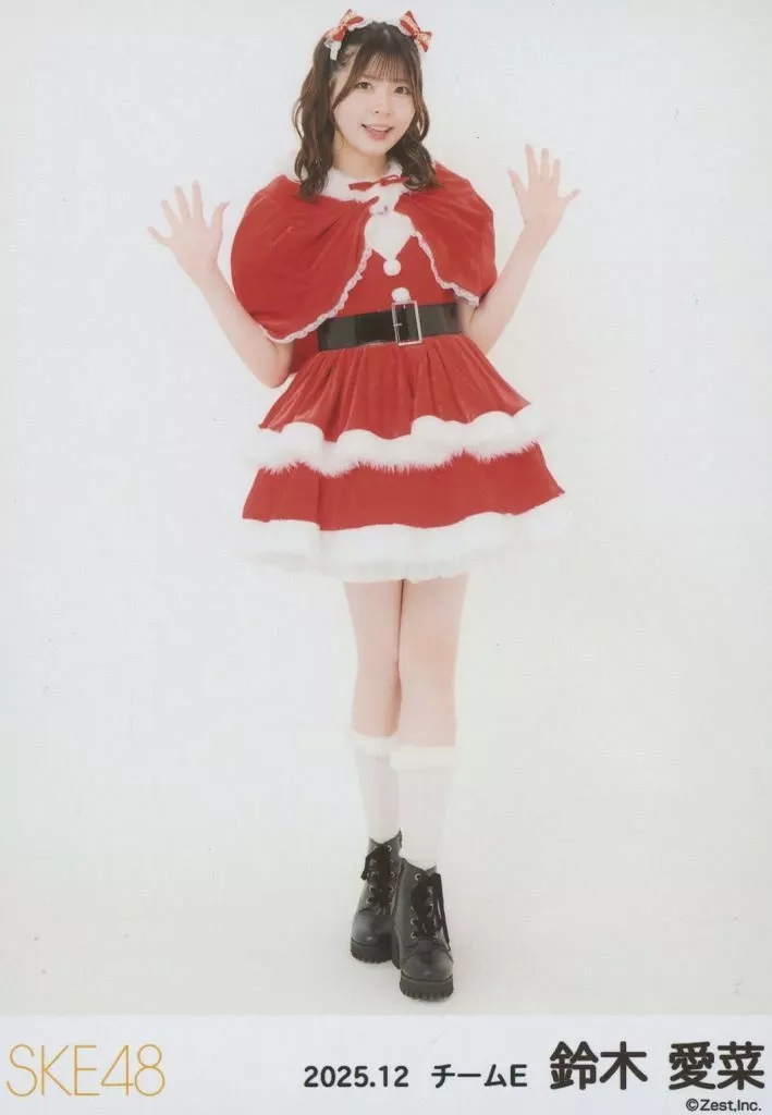 SKE48/鈴木愛菜/全身/SKE48 2025年12月度 ランダム生写真(チームE)