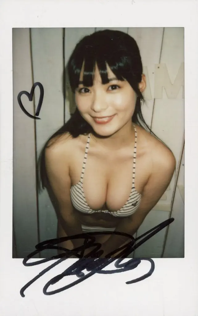 ☆星名美津紀/直筆サイン入り/Blu-ray・DVD「甘い果実」生チェキ