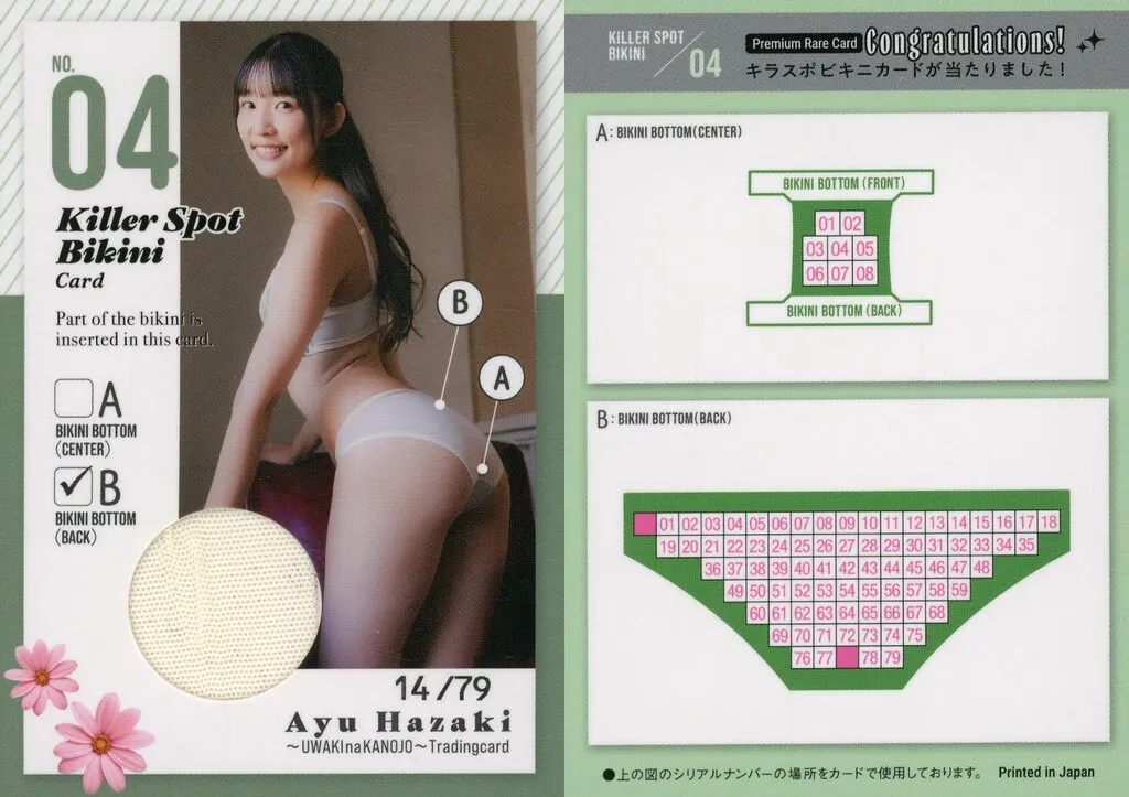 KILLER SPOT BIKINI 04[キラスポビキニカード(B/ビキニボトム バック)(/79)]：波崎天結/波崎天結～UWAKI na KANOJO～Tradingcard