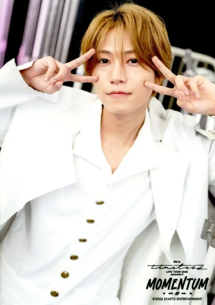 生写真(STARTO)/アイドル/timelesz　timelesz/橋本将生/上半身/「We’re timelesz LIVE TOUR 2026 episode 2 MOMENTUM」オリジナルフォト