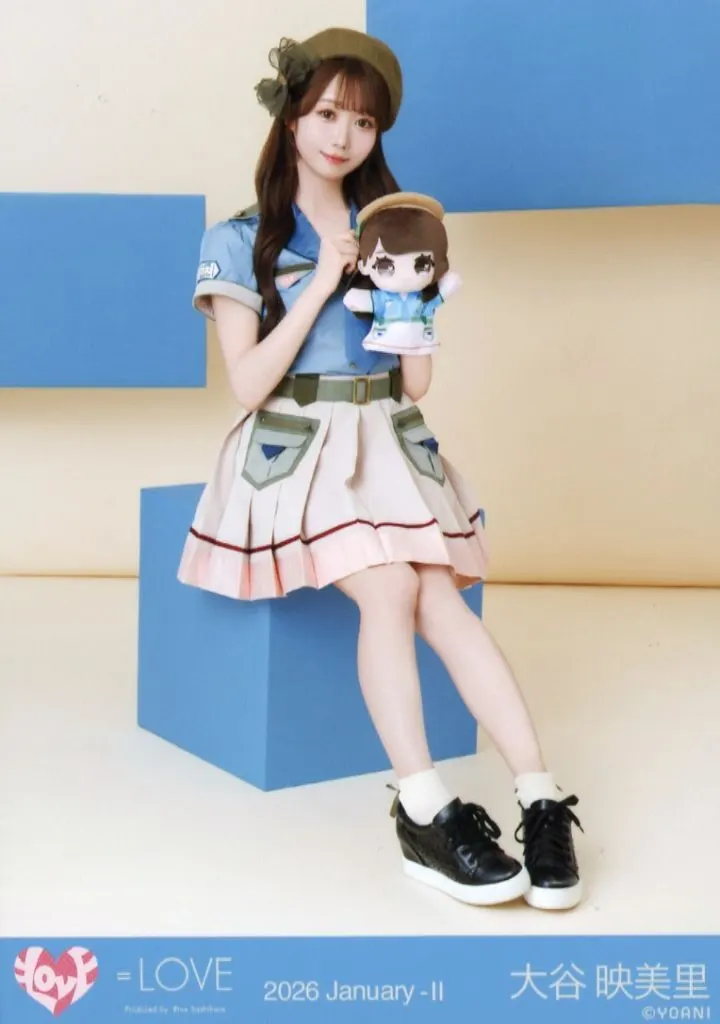 =LOVE 大谷映美里 生写真 直筆 モーリーファンタジーコラボ② セミコンプ LOVE 大谷映美里 生写真 直筆 モーリーファンタジーコラボ②