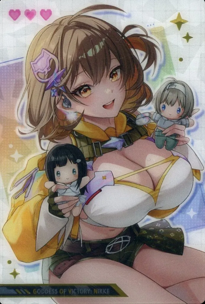 アニメ系トレカ/メタリックプラカード/勝利の女神：NIKKE　ウエハース5[2858189]　No.025[メタリックプラカード]：アニス：スター(ウエハースオリジナルイラスト)