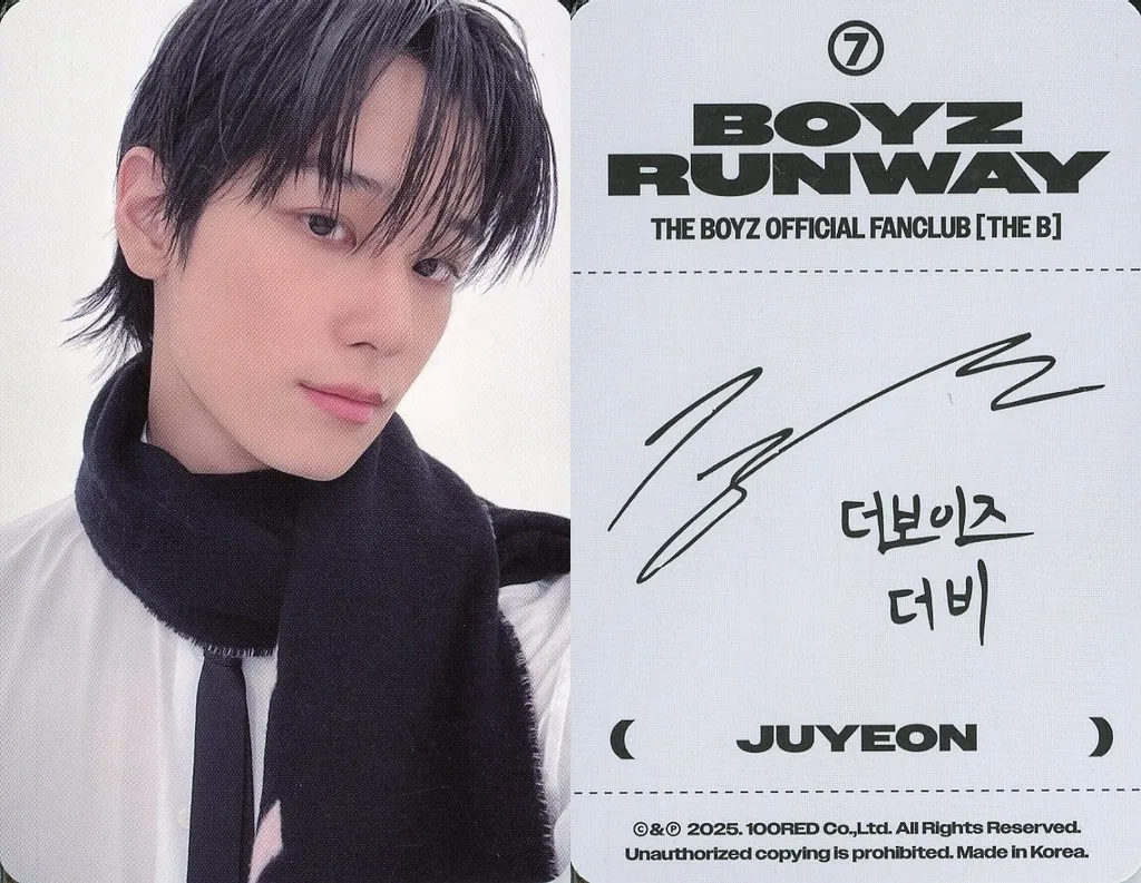 Theboyz ジュヨン FC入会特典 未公開フォト ec503f1acb734056ddc6fecd537765