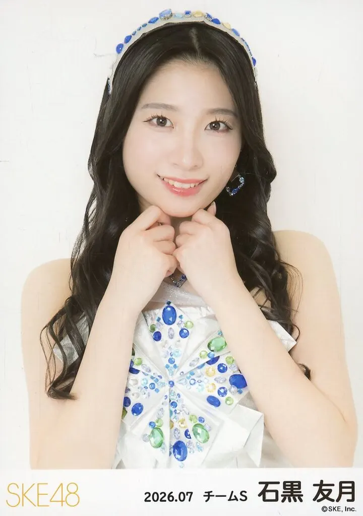 SKE48/石黒友月/上半身/SKE48 2026年7月度 ランダム生写真(チームS)