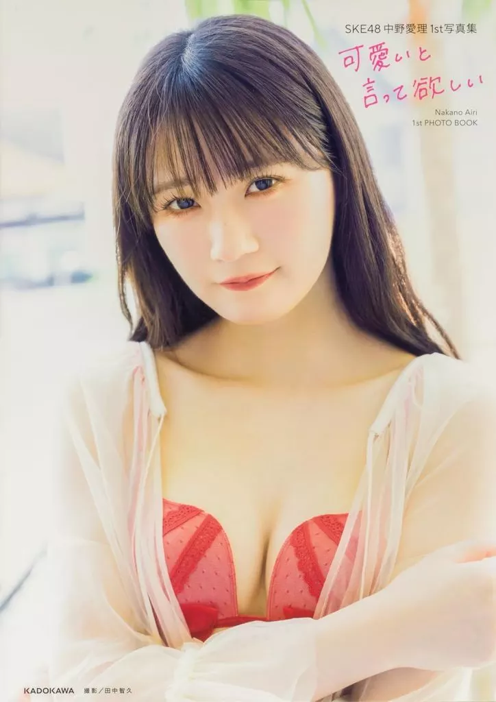 48系 SKE48 中野愛理1st写真集 可愛いと言って欲しい