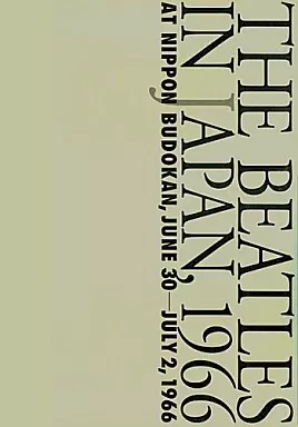 男性写真集　付録付)ビートルズ写真集 THE BEATLES IN JAPAN 1966