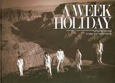 東方神起 - 東方神起　写真集&amp;フォトブック　A WEEK　HOLIDAY 東方神起 A WEEK HOLIDAY 写真集 東方神起 A WEEK HOLIDAYフォトBOOK