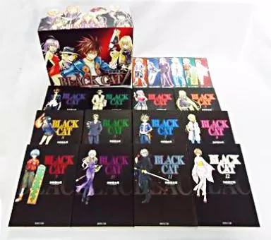 BLACK CAT(文庫版)専用BOX入り 全12巻セット / 矢吹健太郎