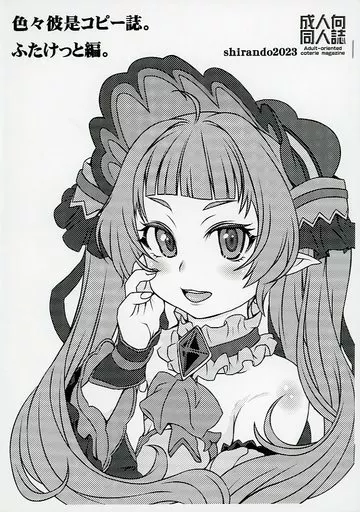 【コピー誌】色々彼是コピー誌。 ふたけっと編。_image