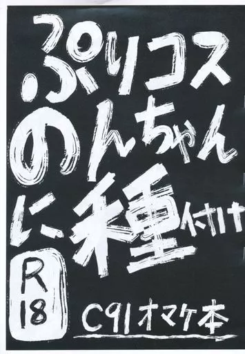 プリパラ 【コピー誌】ぷりコスのんちゃんに種付け C91オマケ本 / もつあき / ハムスターの煮込み