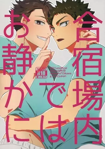 合宿場内ではお静かに  – ハイキュー！！ – 岩泉一 及川徹