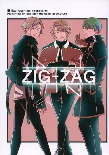 A3!(エースリー) ZIG－ZAG / ノポリ（仮） （摂津万里、茅ヶ崎至、卯木千景） / Skeleton Diamond