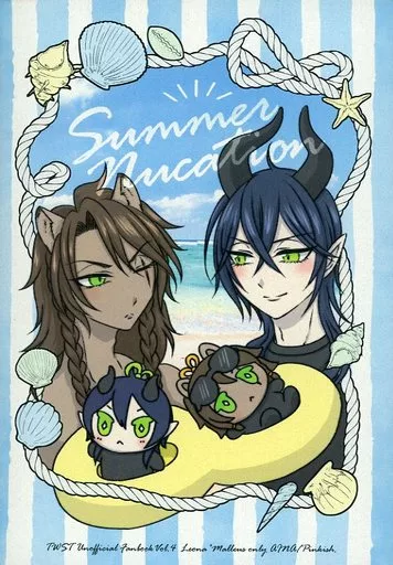 その他ゲーム Summer Nucation / AINA （レオナ×マレウス） / Pinkish．