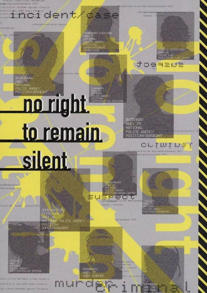 no right to remain silent – 刀剣乱舞