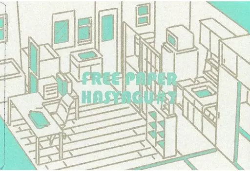 Free paper hasyagu #7 – オリジナル