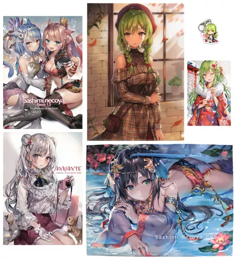 駿河屋 -<中古><<FF>> 【C95】さしみねこ屋 6点セット / ももこ