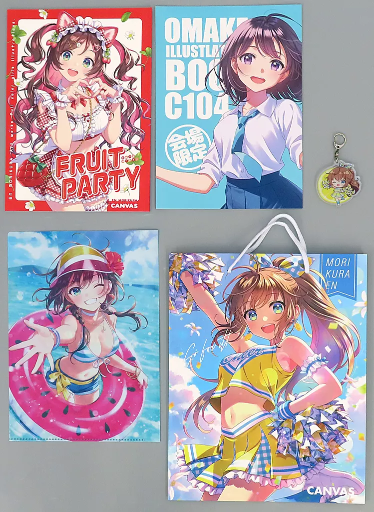 駿河屋 -<中古><<オリジナル>> 【C104】CANVAS 5点セット / 森倉円 