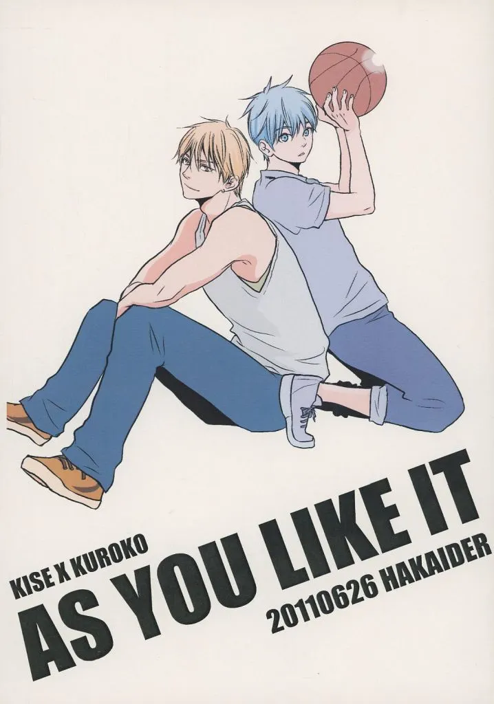 黒子のバスケ 【コピー誌】AS YOU LIKE IT  / 山本小鉄子 （黄瀬涼太×黒子テツヤ） / 破壊ダー