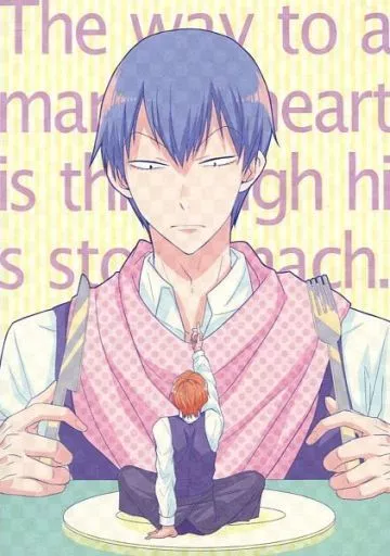 The way to a man’s heart is through his stmach. – 弱虫ペダル – 新開隼人 荒北靖友