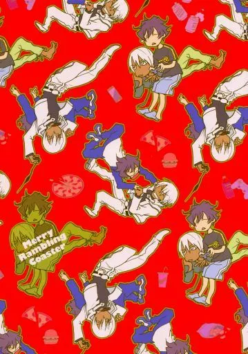 血界戦線 Merry Rambling Coaster / みうら / ヒロセ (ザップ×レオナルド) / CROSS PUNISHER