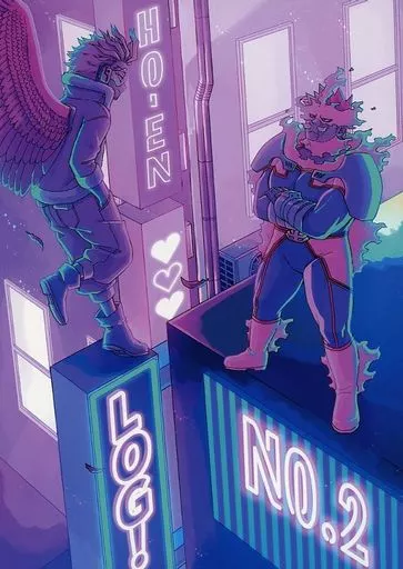 LOG！ No．2 – 僕のヒーローアカデミア – ホークス エンデヴァー