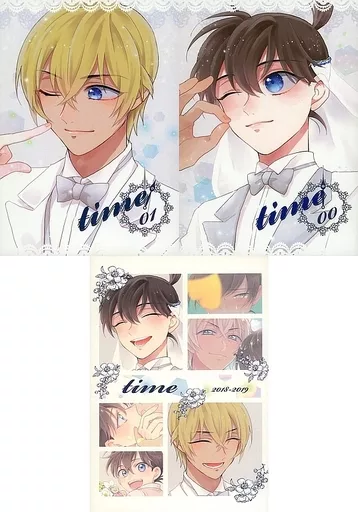 名探偵コナン 【2冊組＋ケース付き】time 2018‐2019 / にな （降谷零×工藤新一） / numeral