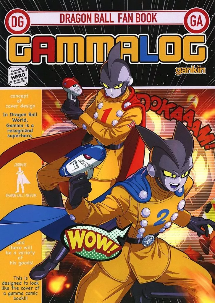 女性向け一般同人誌（BL含む）　<<ドラゴンボール>> GAMMALOG / gankin （ガンマ1号、ガンマ2号） / GNKN