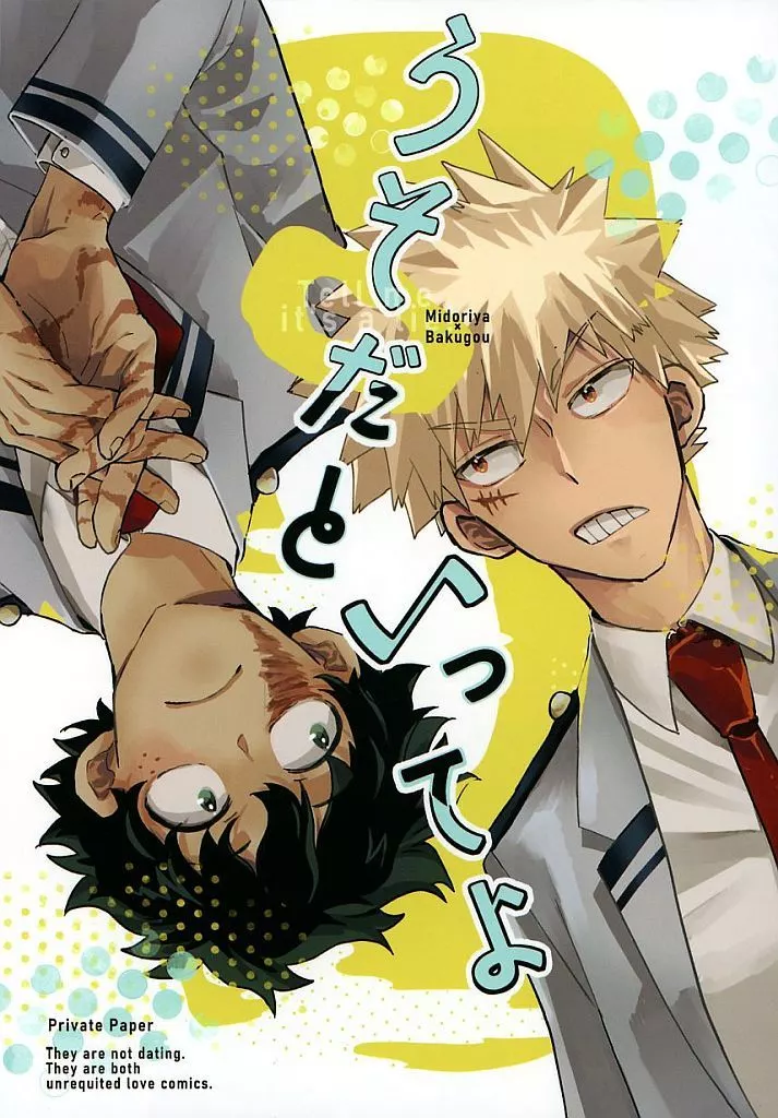 うそだといってよ – 僕のヒーローアカデミア – 緑谷出久 爆豪勝己