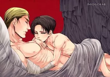 進撃の巨人 手のひらにキスを / 宮下キツネ （エルヴィン×リヴァイ） / INARIDOH(稲荷堂)