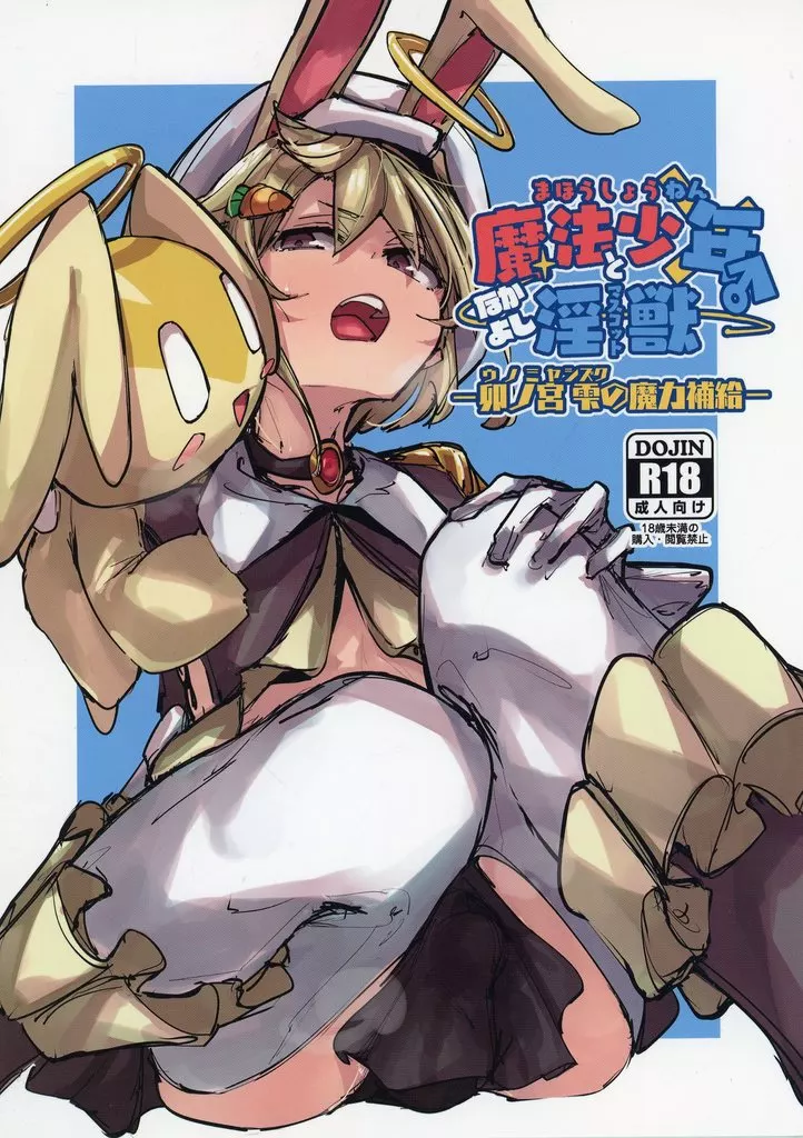 オリジナル 魔法少年となかよしマスコット －卯ノ宮雫の魔力補給－ / P / K2マンホール