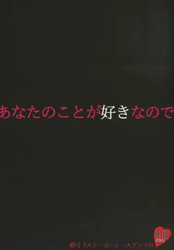 あなたのことが好きなので – Fate/Grand Order – ランサー アーチャー