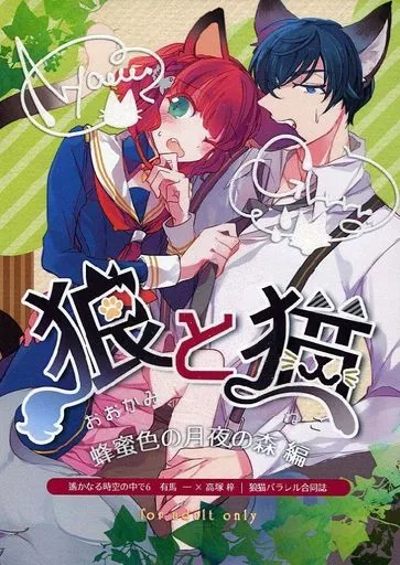 遙かなる時空の中で 狼と猫 蜂蜜色の月夜の森 編 / 禾野未月 / まひよ （有馬一×高塚梓） / rhetoric/カラーひよこ