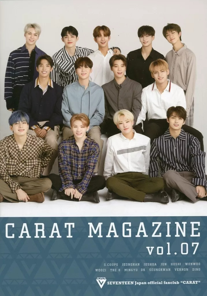 アイドル seventeen carat magazine 駿河屋 -<中古>付録付)CARAT MAGAZINE vol.7（会報誌）