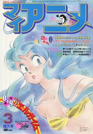 付録付)マイアニメ 1984年3月号