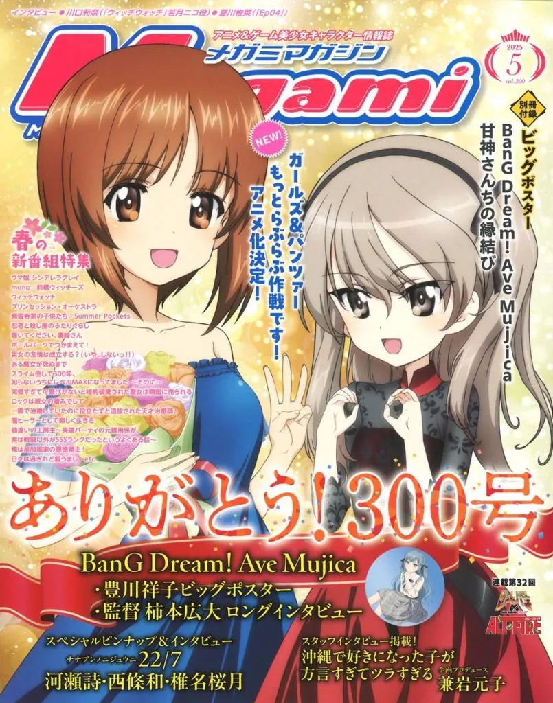 駿河屋 -<中古>付録付)Megami MAGAZINE 2025年5月号（メガミマガジン）