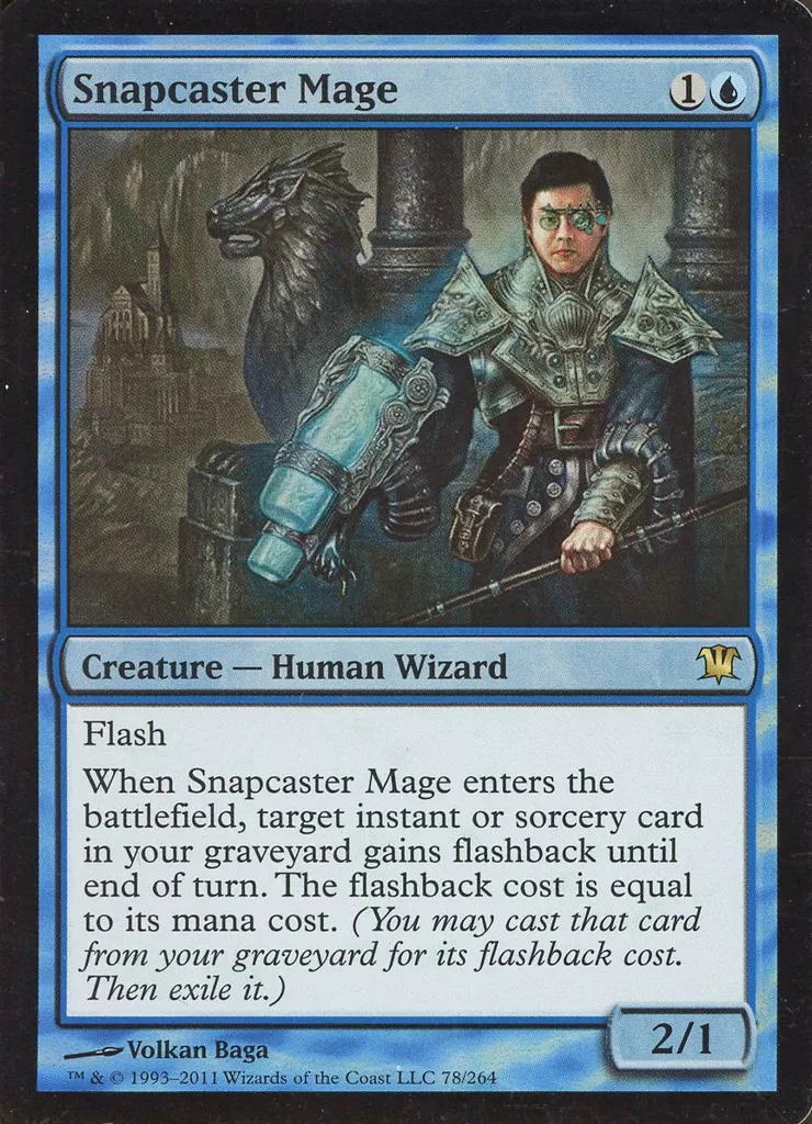 78/264[R]：【ISD】【FOIL】Snapcaster Mage/瞬唱の魔道士