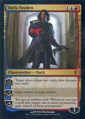 42/210[神話R]：【CNS】【FOIL】Dack Fayden/ダク・フェイデン