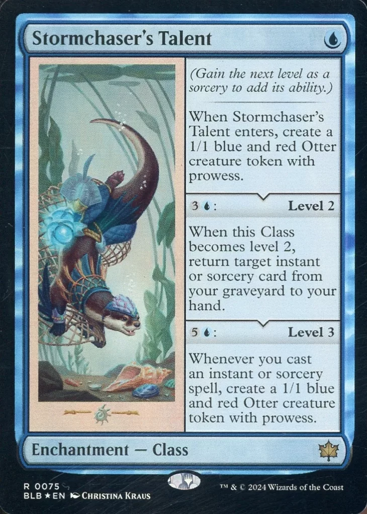 駿河屋 -<中古>0075[R]：【BLB】【FOIL】Stormchaser's Talent