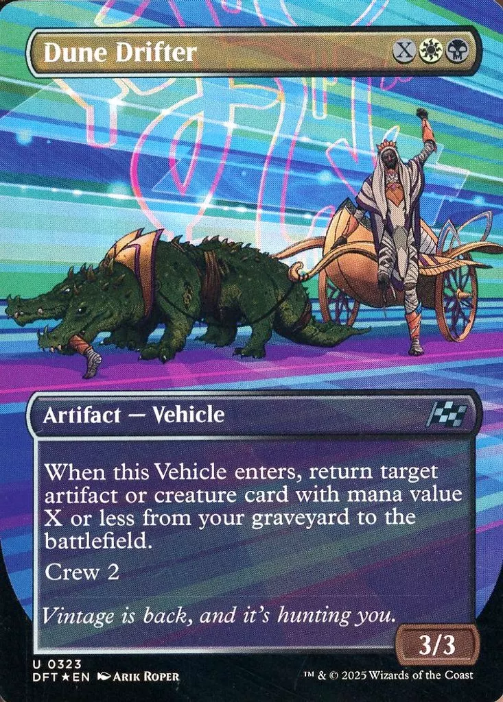 0323[U]：【DFT】【FOIL】【最大出力・ボーダーレス版】Dune Drifter/砂丘滑り