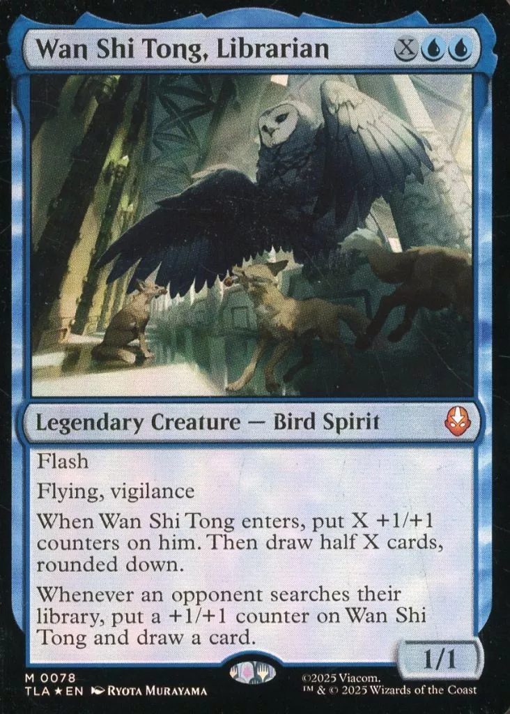 0078[神話R]：【TLA】【FOIL】Wan Shi Tong， Librarian/司書、ワン・シー・トン