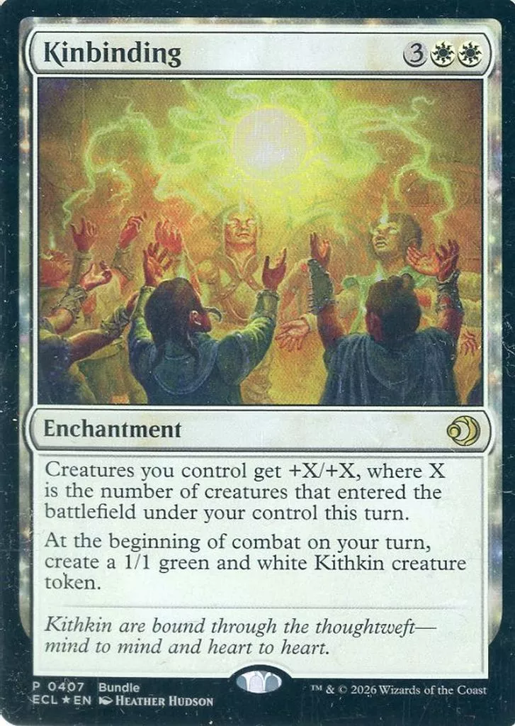 0407[P]：【ECL】【FOIL】Kinbinding