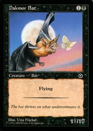 マジックザギャザリング 原画 作品名 クムーアのコウモリ/Dakmor Bat マジックザギャザリング 原画 作品名 クムーアのコウモリ/Dakmor