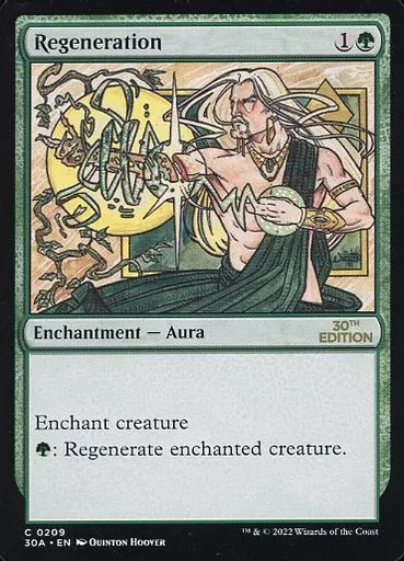 マジック：ザ・ギャザリング　「再生 (Regeneration)」 再生/Regeneration》[5ED] 緑C | 日本最大級 MTG通販サイト「晴れる屋」