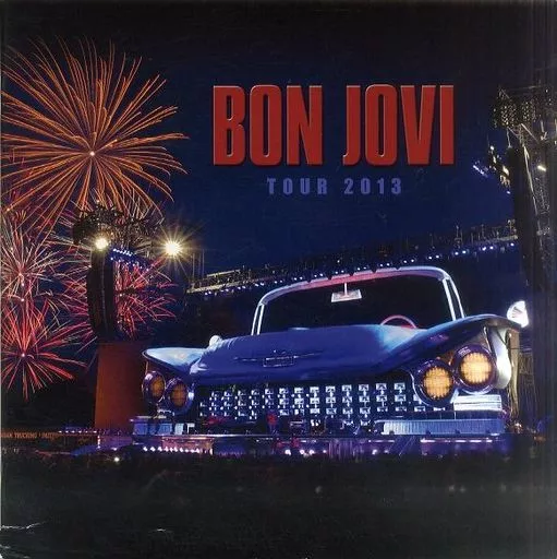 BON JOVI 2013ツアーパンフ 駿河屋 -<中古><<パンフレット(ライブ)>> パンフ)BON JOVI TOUR 2013