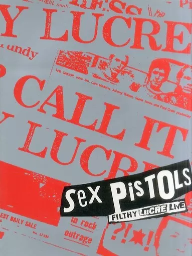 【※SEX PISTOLS✨FILTHY LuCRE LIVE✨パンフレット】 Sex Pistols The Filthy Lucre tour FLYER Live 23-6-1996 Free £0 for